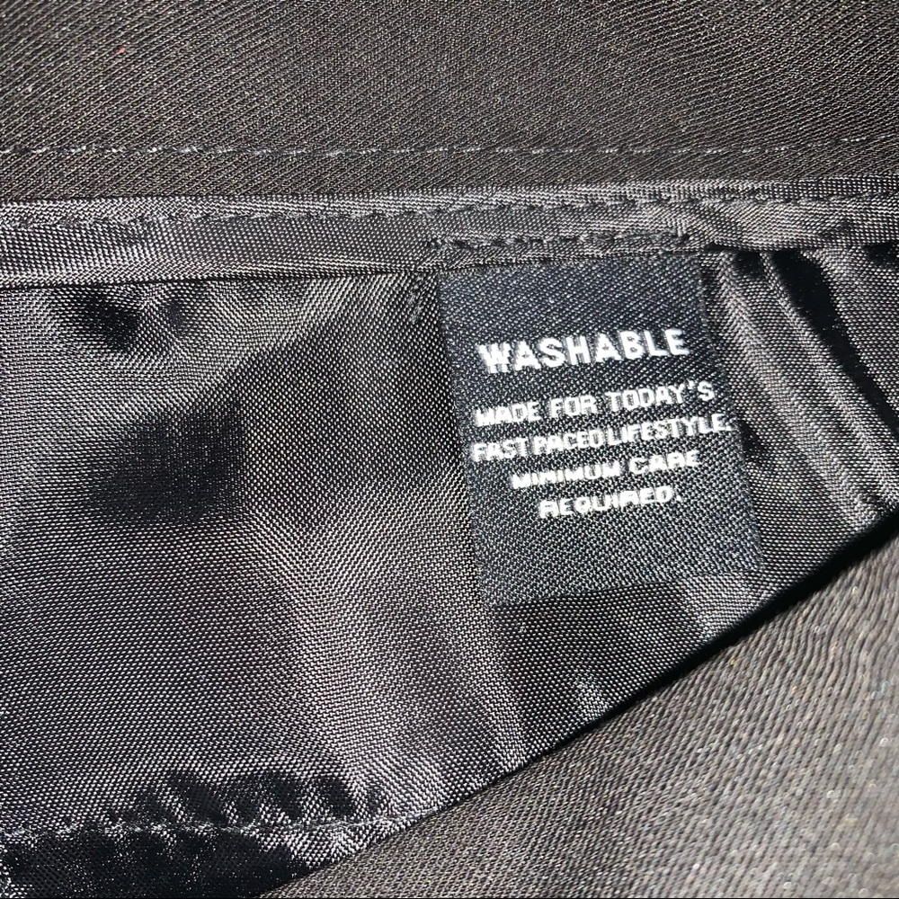 Black scalloped layered pencil skirt workwear office business wear Zac & Rachel - Picture 7 of 9